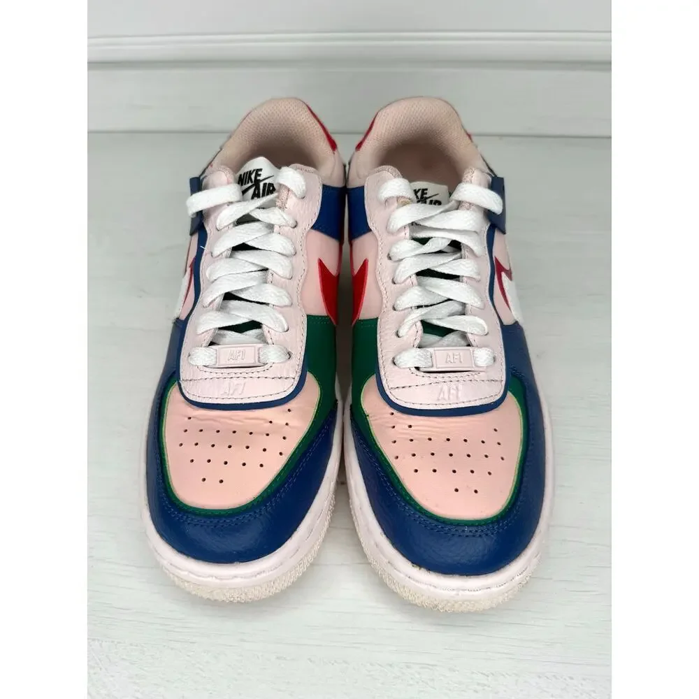 Nike Air Force 1 Shadow Mystic Navy Echo Pink CI0919-400 Women's Size 7 Low Top